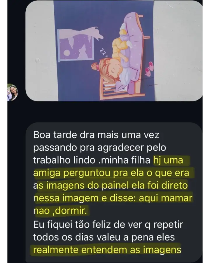 Depoimento real de mãe que fez o desmame sem choro com o Kit da Dra. Bruna Jovino — print 1