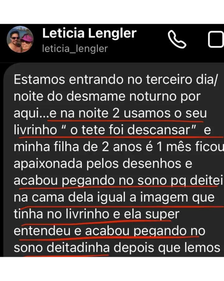 Depoimento real de mãe que fez o desmame sem choro com o Kit da Dra. Bruna Jovino — print 20