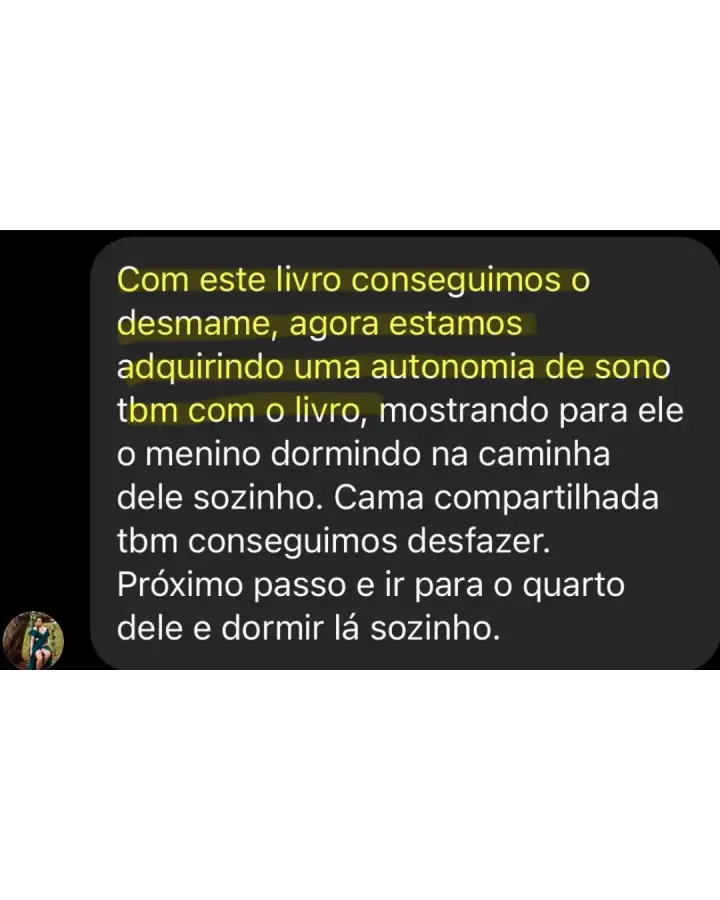 Depoimento real de mãe que fez o desmame sem choro com o Kit da Dra. Bruna Jovino — print 21