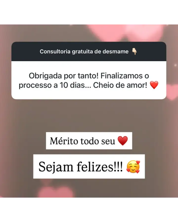 Depoimento real de mãe que fez o desmame sem choro com o Kit da Dra. Bruna Jovino — print 5